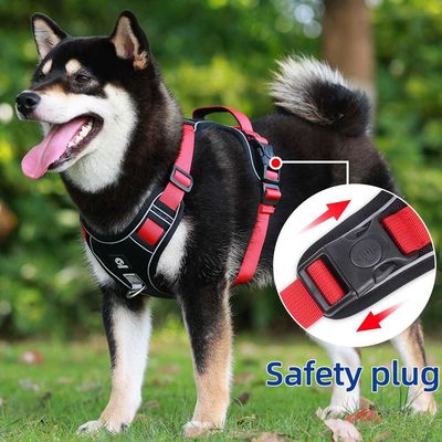 qualité  Dog leash explosion-proof big dog chest harness reflective large dog dog leash vest pet leash usine