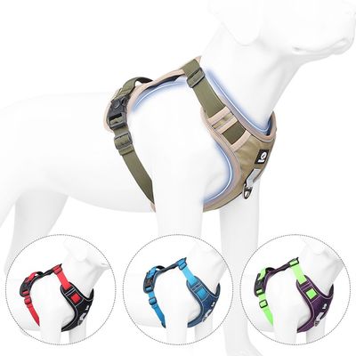 Cadeau de chien résistant à l'explosion grand harnais de poitrine de chien réfléchissant gros gilet de cadeau de chien cadeau de chien cadeau pour animaux de compagnie