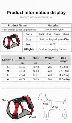 Cadeau de chien résistant à l'explosion grand harnais de poitrine de chien réfléchissant gros gilet de cadeau de chien cadeau de chien cadeau pour animaux de compagnie