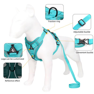 Coiffure pour chiens et chats de petite taille avec harnais pour animaux de compagnie à veste réfléchissante