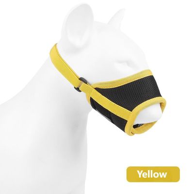 Masque pour animaux de compagnie Masque anti- aboiement et anti- morsure Bouchon de chien Maillage respirant Bouchon d' animal de compagnie Anti- ingestion fournitures pour animaux de compagnie