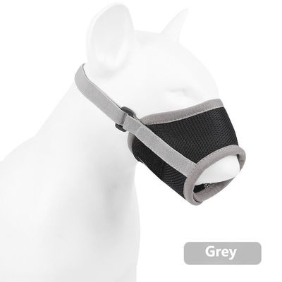 Masque pour animaux de compagnie Masque anti- aboiement et anti- morsure Bouchon de chien Maillage respirant Bouchon d' animal de compagnie Anti- ingestion fournitures pour animaux de compagnie