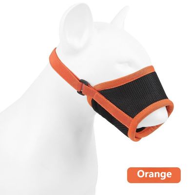 Masque pour animaux de compagnie Masque anti- aboiement et anti- morsure Bouchon de chien Maillage respirant Bouchon d' animal de compagnie Anti- ingestion fournitures pour animaux de compagnie