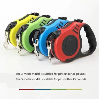 Levis rétractable en nylon, levis automatique rétractable pour animaux de compagnie